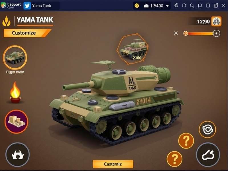 Yama Tank Gameplay Screenshot